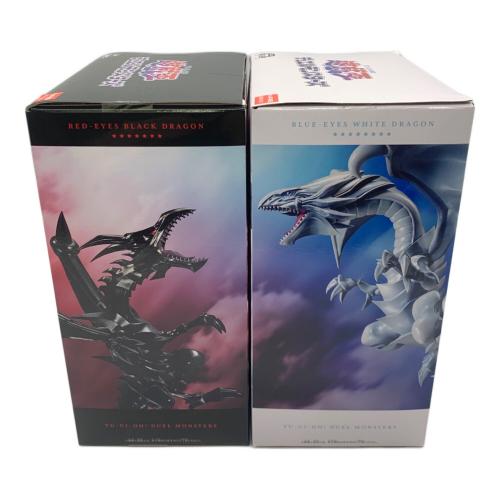 バンダイナムコ 遊戯王デュエルモンスターズ 青眼の白龍＆真紅眼の黒竜セット フィギュア