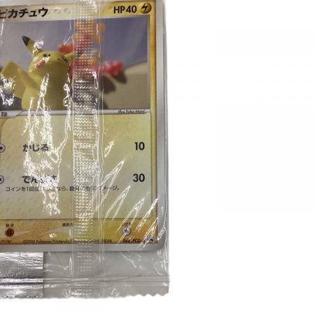 ピカチュウ ポケモンカード 068/PCG-P プロモ @ 2005年 明治製菓