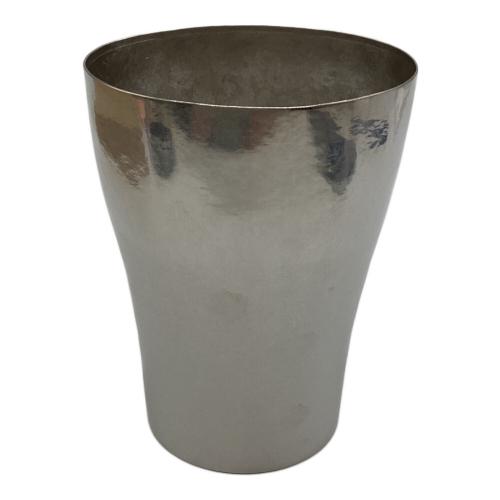 純チタン2重タンブラー　和み　玲　銀鼠