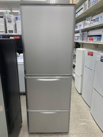 SHARP (シャープ) 3ドア冷蔵庫 SJ-W352F-S 2020年製 372 350L