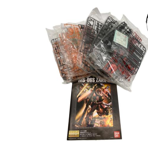 MG1/100 MS-006Sシャア.アズナブル専用ザクⅡVer.2.0（ソリッドクリア/スタンダード）