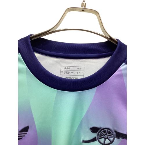 adidas (アディダス) アーセナル 24/25 サードユニフォーム IZ0114 メンズ SIZE L グリーン×パープル