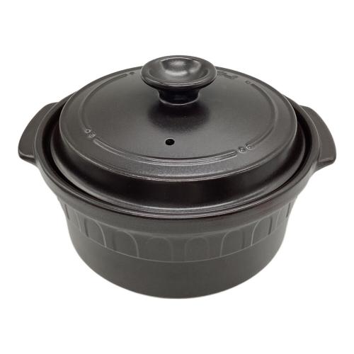 TOCERAM (トーセラム) 両手鍋 ブラック