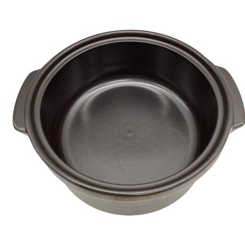 TOCERAM (トーセラム) 両手鍋 ブラック