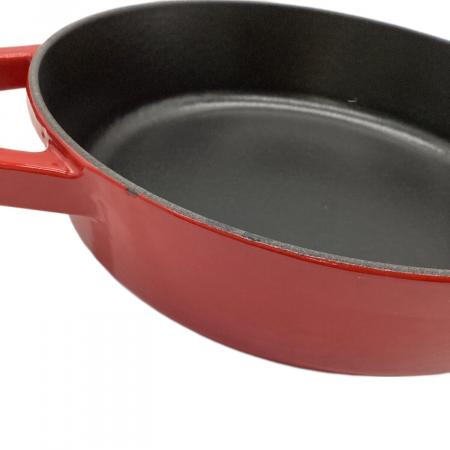 Staub (ストウブ) 両手フライパン 40511-661 ラウンド チェリー