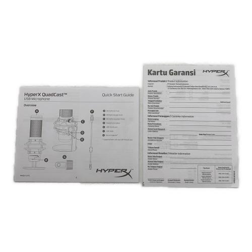 HYPERX  コンデンサーマイク マイクカバー付