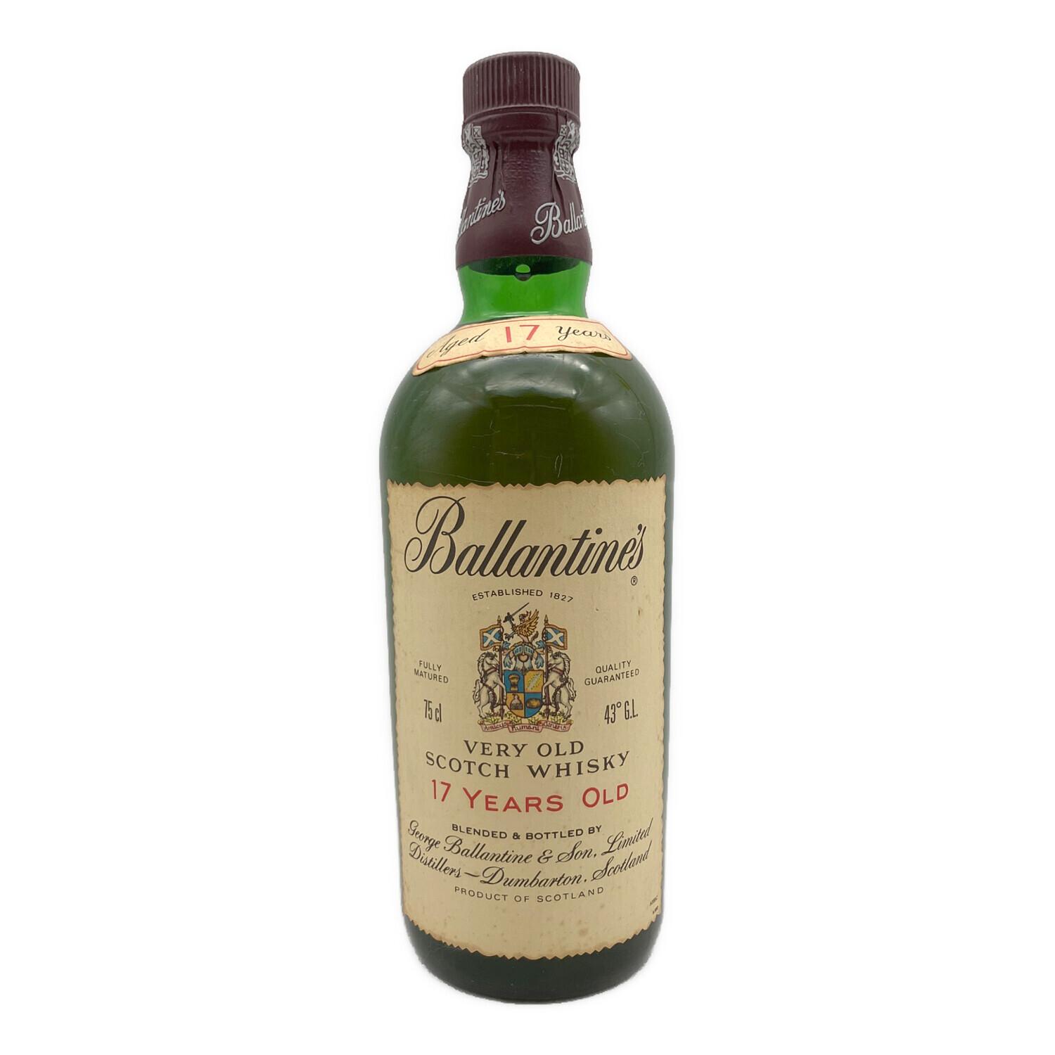 Ballantine`s17 Years Old スコッチウィスキー 750ml｜トレファクONLINE