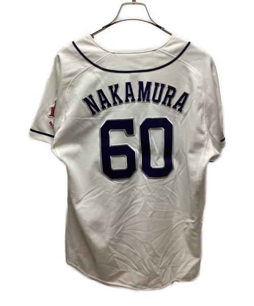 埼玉西武ライオンズ  野球ユニフォーム ネイビー×ホワイト サイズ:L