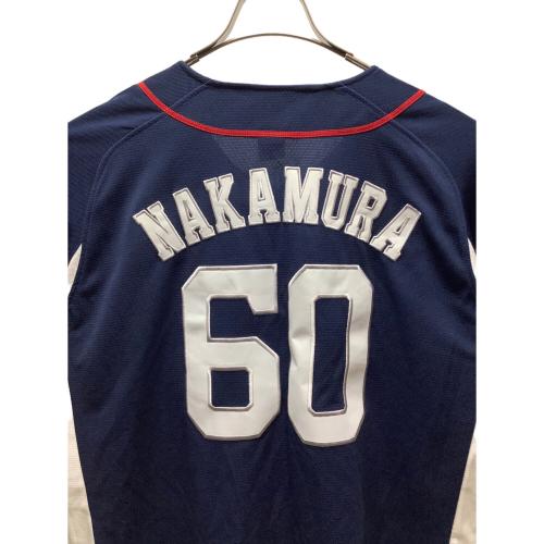 埼玉西武ライオンズ (サイタマセイブライオンズ) 野球ユニフォーム メンズ SIZE L ネイビー