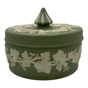 Wedgwood (ウェッジウッド) キャンディーボックス グリーン ジャスパー