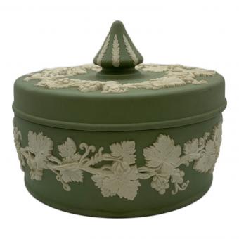 Wedgwood (ウェッジウッド) キャンディーボックス グリーン ジャスパー