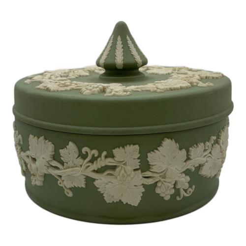Wedgwood (ウェッジウッド) キャンディーボックス グリーン ジャスパー