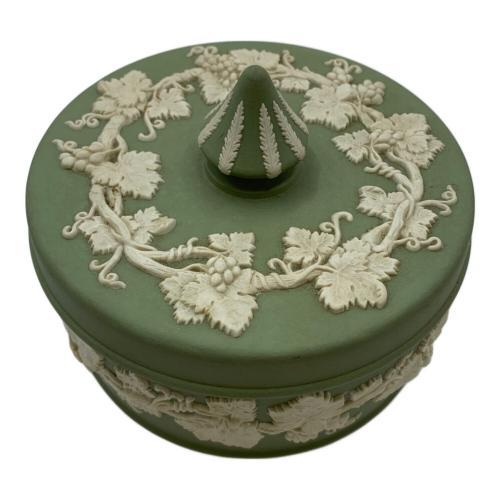 Wedgwood (ウェッジウッド) キャンディーボックス グリーン ジャスパー