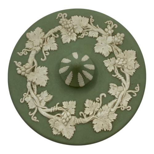 Wedgwood (ウェッジウッド) キャンディーボックス グリーン ジャスパー