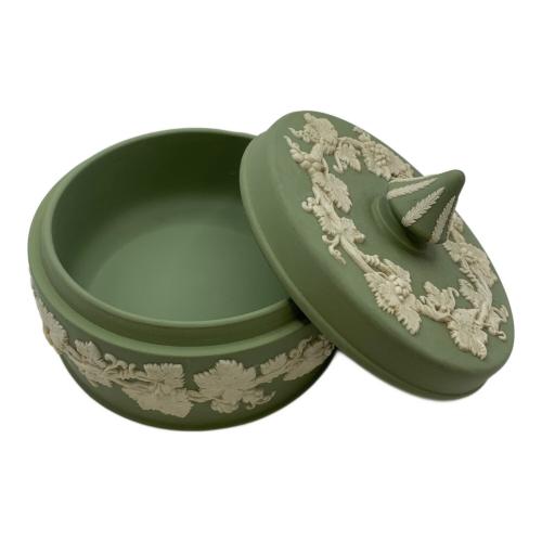 Wedgwood (ウェッジウッド) キャンディーボックス グリーン ジャスパー