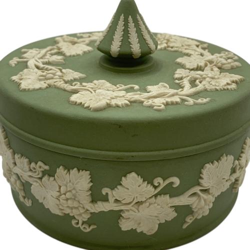 Wedgwood (ウェッジウッド) キャンディーボックス グリーン ジャスパー