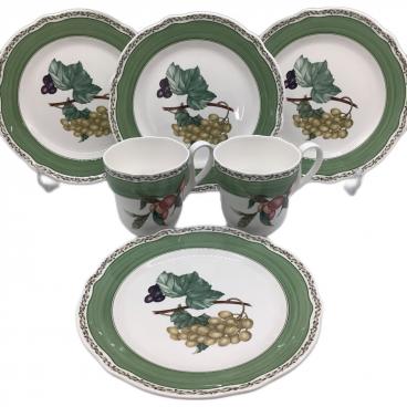 Noritake (ノリタケ) ティーセット キューティーローズ 3Pセット