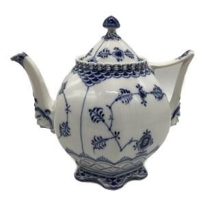ROYAL COPENHAGEN (ロイヤル・コペンハーゲン) ティーポット 6111 ブルーフルーテッド・フルレース
