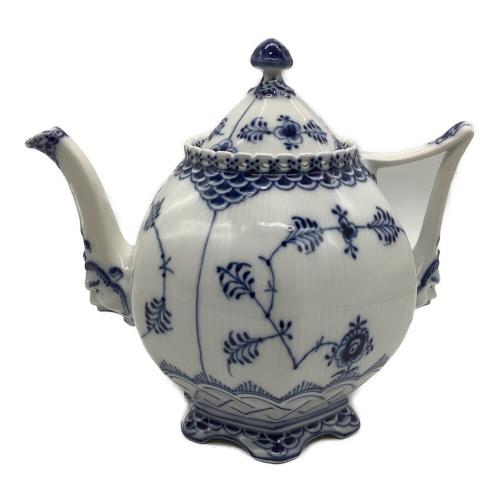 ROYAL COPENHAGEN (ロイヤル・コペンハーゲン) ティーポット 6111 ブルーフルーテッド・フルレース