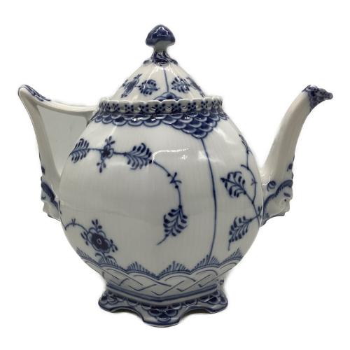 ROYAL COPENHAGEN (ロイヤル・コペンハーゲン) ティーポット 6111 ブルーフルーテッド・フルレース