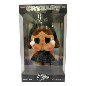 POP MART (ポップマート) CRYBABY SHINY SHINY シリーズ Plush Doll Black キャラクターグッズ