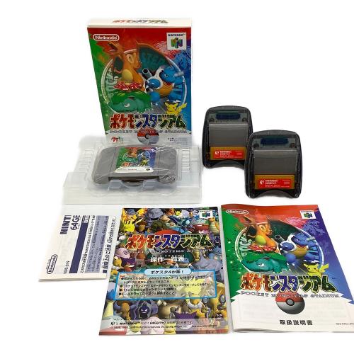 Nintendo (ニンテンドー) ポケモンスタジアム Nintendo64用ソフト 64GBパック2個付き -