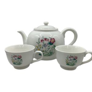 BARAKURA ティーポット＆ティーカップセット イングリッシュガーデン