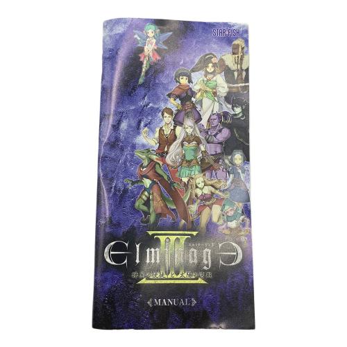 スターフィッシュ・エスディ エルミナージュIII 暗黒の使徒と太陽の宮殿 PSP用ソフト CERO C (15歳以上対象)
