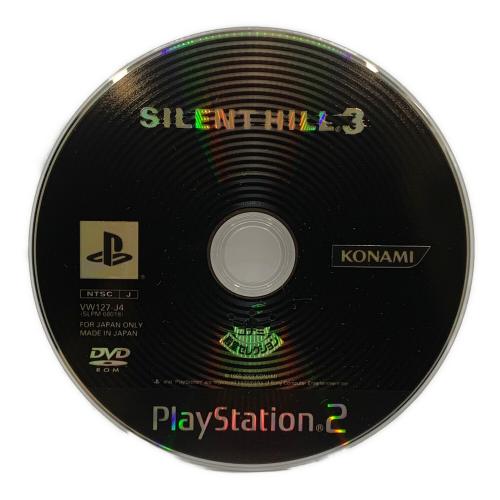 コナミ サイレントヒル3 Playstation2用ソフト CERO C (15歳以上対象)