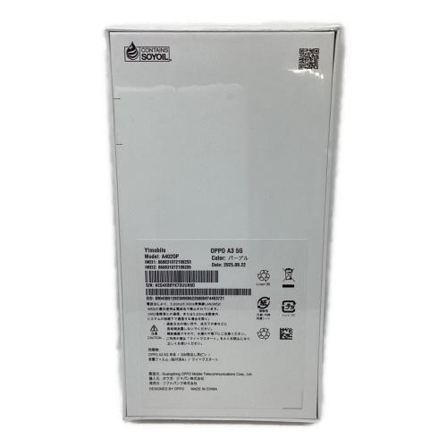 OPPO (オッポ) OPPO A3 5G A4020P