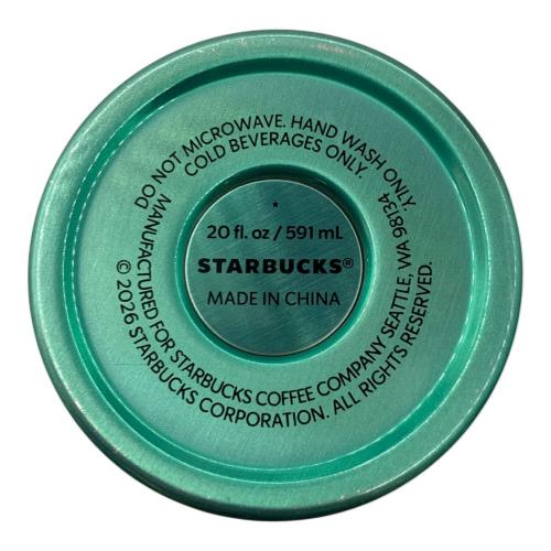 STARBUCKS COFFEE (スターバックス コーヒー) ステンレスタンブラー ステンレスコールドカップタンブラーグリーン591ml