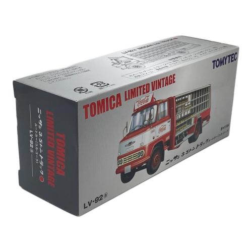 TOMY (トミー) TOMYTEC トミカリミテッドヴィンテージ LV-92a 日産 3.5トン トラックルートカー(コカ・コーラ) トミカ