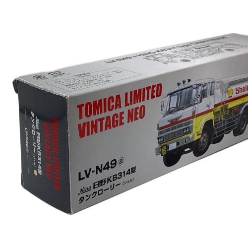 TOMY (トミー) トミカリミテッド ヴィンテージネオ LV-N49a 日野KB314型 タンクローリー（シェル） トミカ