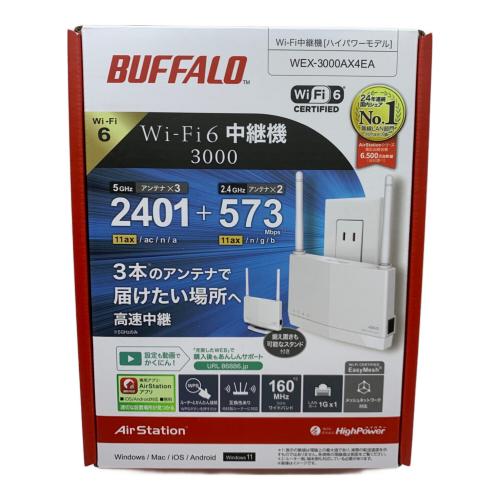 BUFFALO (バッファロー) ルーター WEX-3000AX4EA