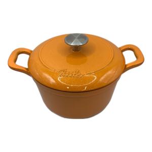 CALLEN (カレン) 両手鍋 18cm オレンジ