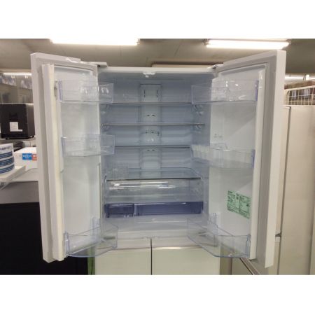 三菱冷凍冷蔵庫 470L MR-WX47C-W 2018製 MITSUBISHI (ミツビシ) 6ドア冷蔵庫 MR-WX47C-W 2018年製 470L