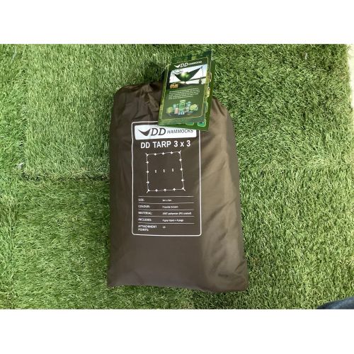 DD HAMMOCKS (ディーディーハンモック) DDタープ 3×3 コヨーテブラウン