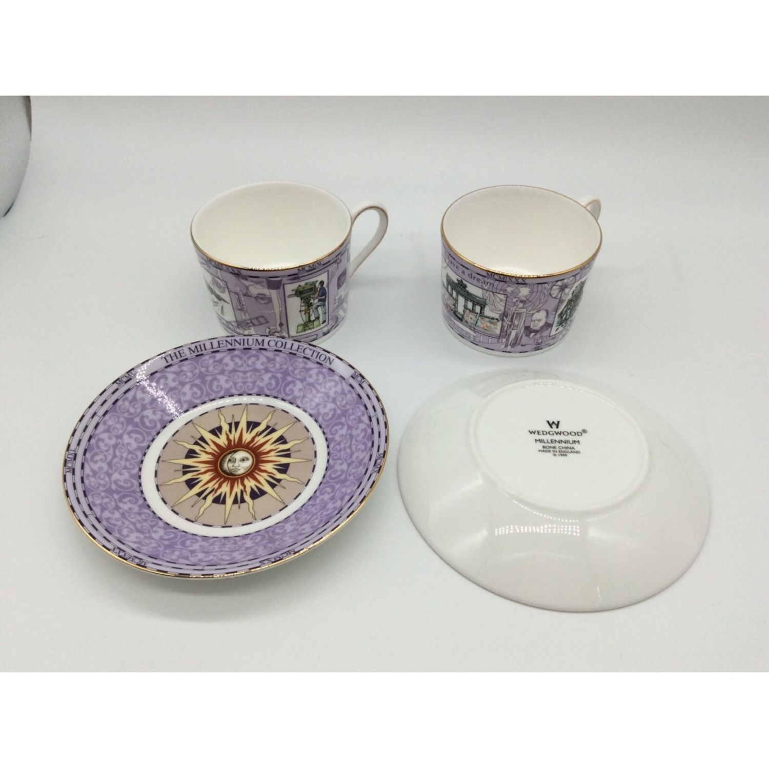 Wedgwood (ウェッジウッド) カップ&ソーサーセット ミレニアム