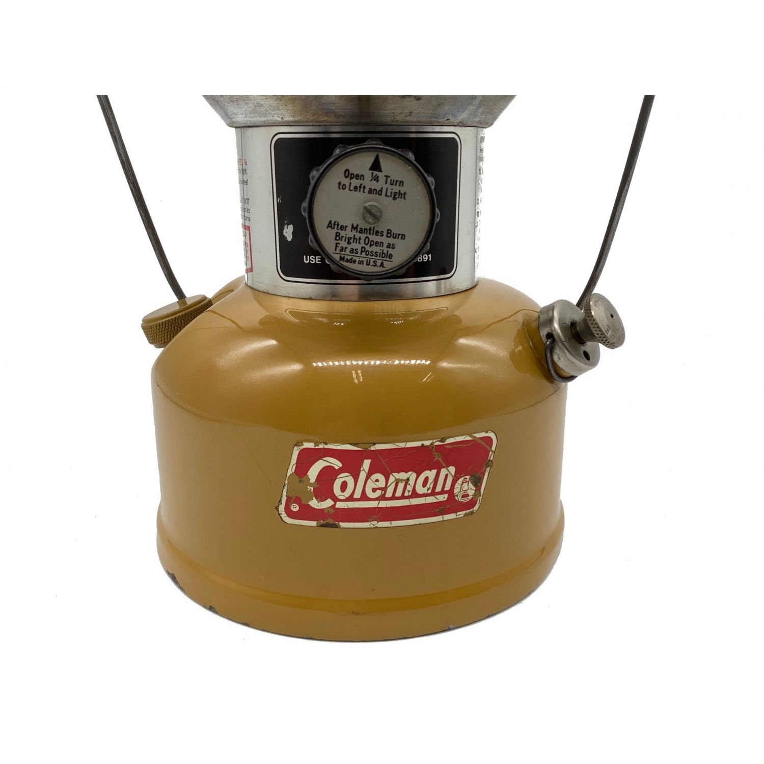 Coleman コールマン ツーマントルガソリンランタン 228h ゴールドボンド トレファクonline