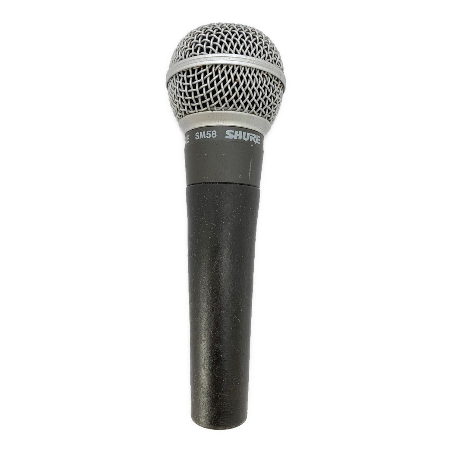 動作確認済】SHURE SM58 ダイナミックマイク 【公式通販】