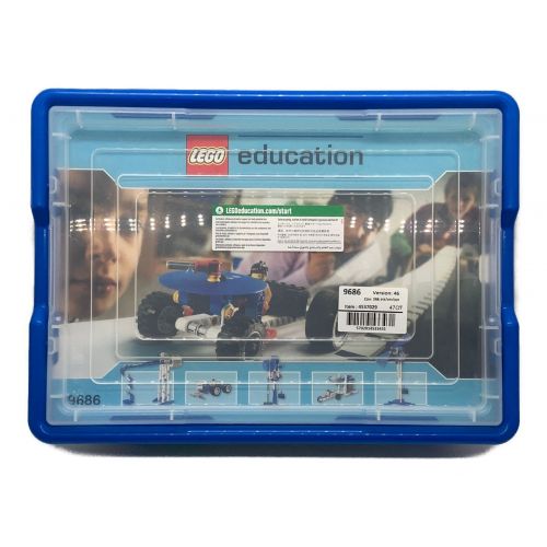 LEGO (レゴ) レゴブロック ※黒パーツ6P欠品 中身要確認!! 9686 サイエンス＆テクノロジー 基本セット