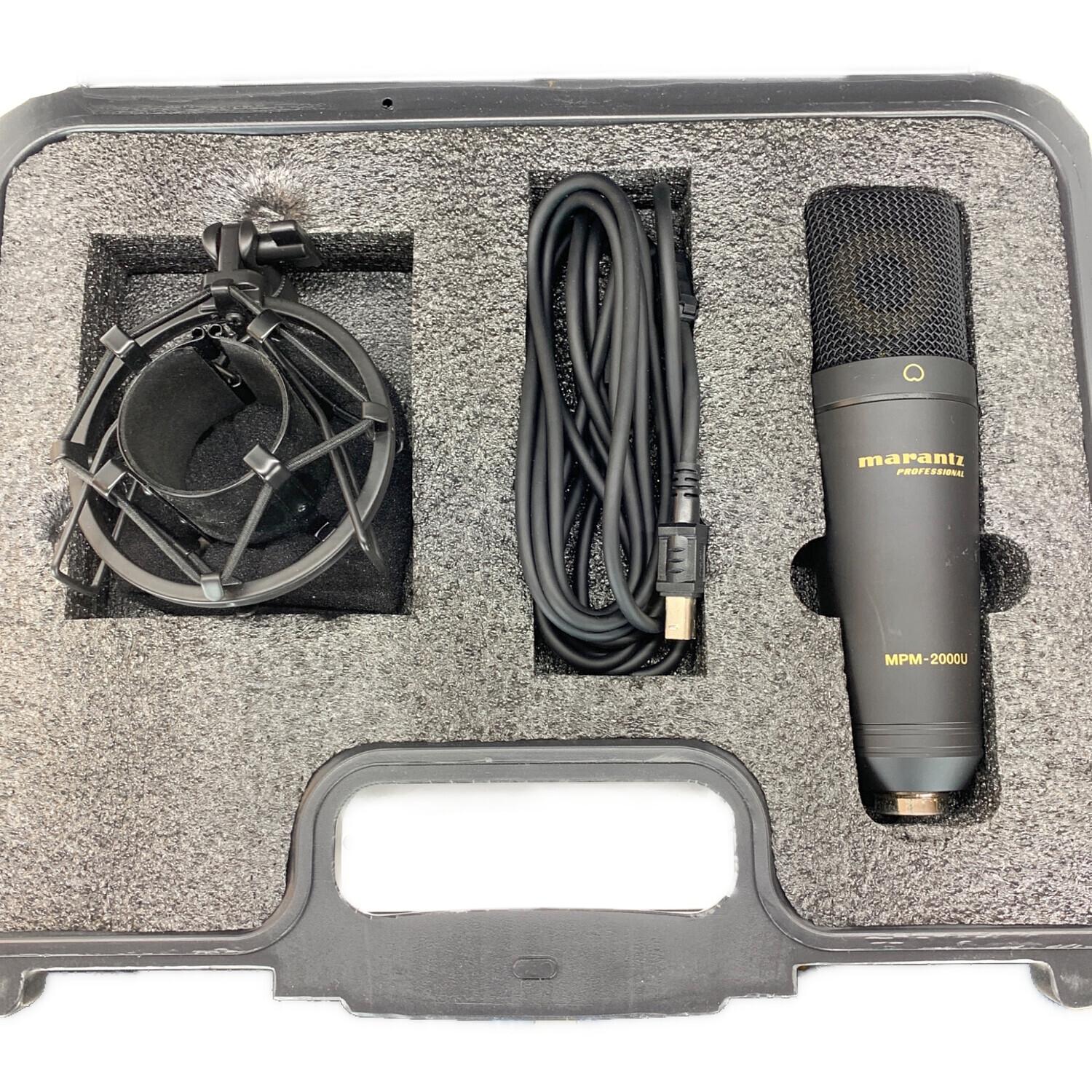 MARANTZ (マランツ) コンデンサーマイク MPM-2000U 動作確認済み 中国