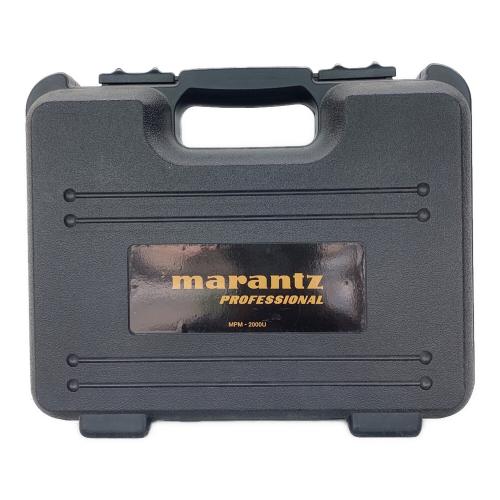 MARANTZ (マランツ) コンデンサーマイク MPM-2000U 動作確認済み 中国製