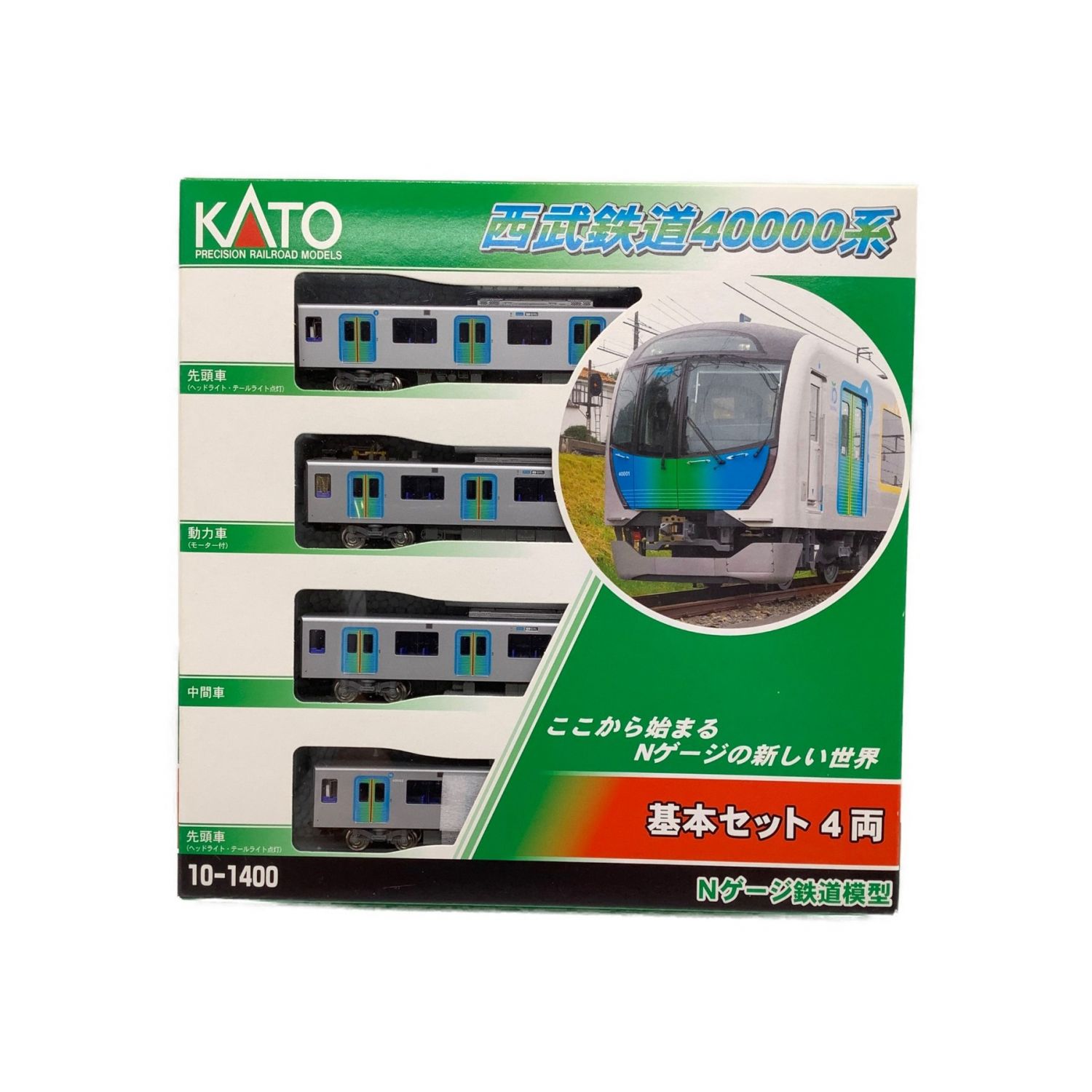 KATO (カトー) Nゲージ 西武鉄道40000系 4両基本セット｜トレファクONLINE