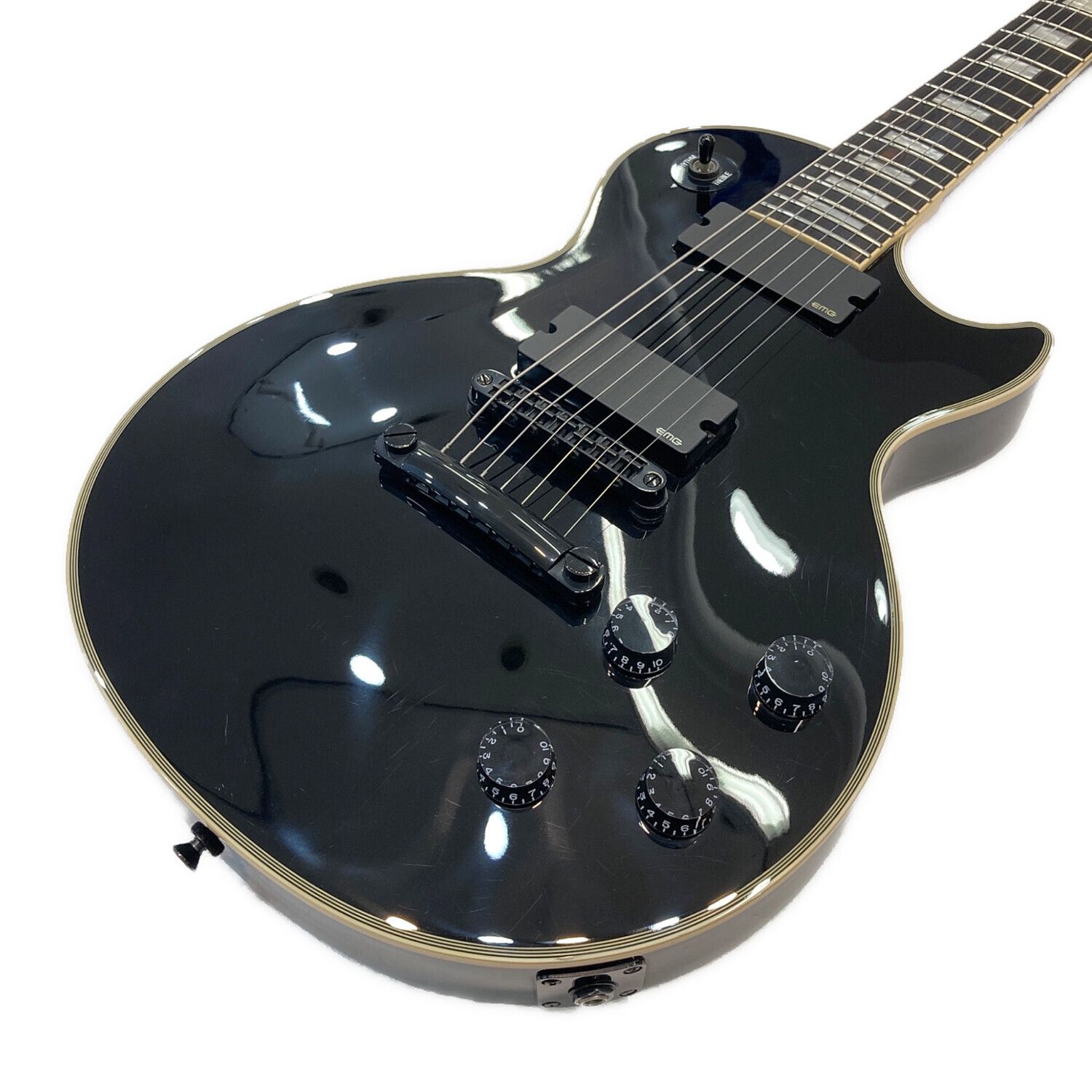 EPIPHONE (エピフォン) エレキギター Matt Heafy Les Paul Custom Ebony  7-String｜トレファクONLINE