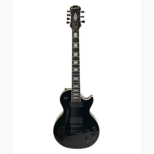 EPIPHONE (エピフォン) エレキギター Matt Heafy Les Paul Custom Ebony 7-String