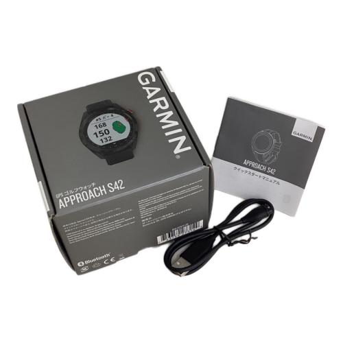 GARMIN (ガーミン) GPSゴルフウォッチ ブラック Approach S42
