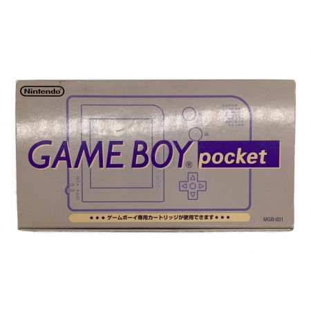 Nintendo (ニンテンドウ) GAMEBOY pocket グレー MGB-001 動作未確認 M10526231