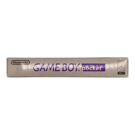 Nintendo (ニンテンドウ) GAMEBOY pocket グレー MGB-001 動作未確認 M10526231