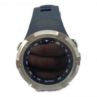 Shot Navi (ショットナビ) ゴルフ用品 ブラック W1 Evolve 日本製